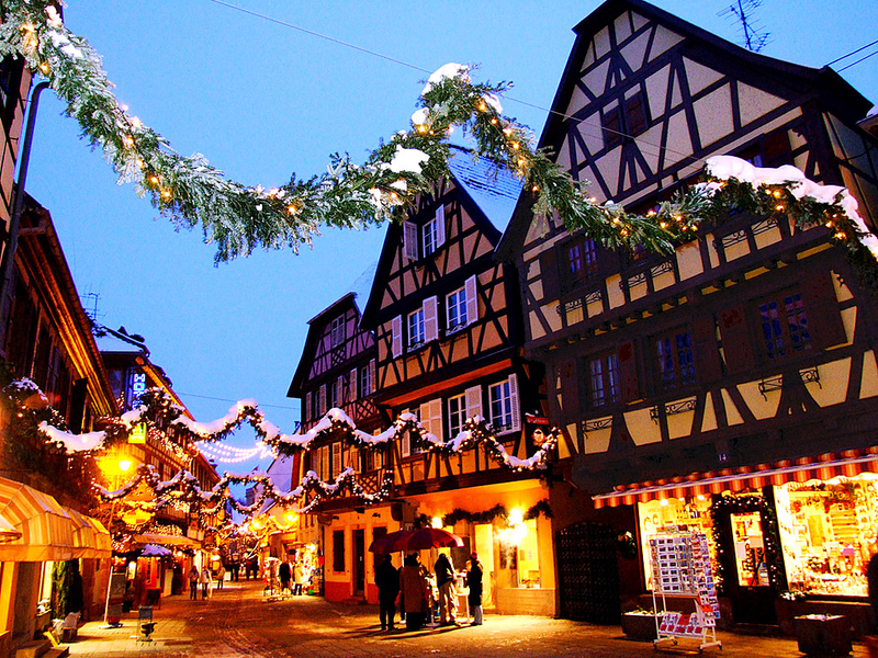 Christmas market in Kaysersberg - Site de la CMCAS Tours-Blois
